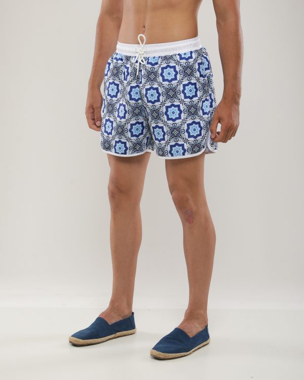 Maillot Faïence Bleu Médina